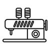 home-sewing-machine-icon-outline-factory-vector-45841888